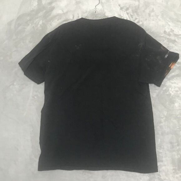 Ford Shirt Adult Large Black Bleached Crew Neck Short Sleeve Garage Cotton Dad - Picture 6 of 10